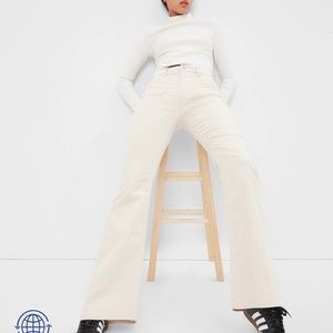 Gap High Rise Corduroy '70s Flare Jeans
